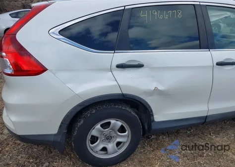 2016 Honda Cr-V Lx из США, поврежденный, VIN 5J6RM3H32GL018093